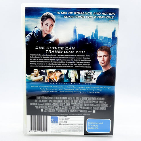 Divergent (2014) DVD