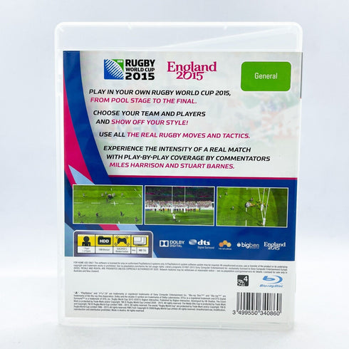 Rugby World Cup 2015 - PlayStation 3 / PS3 Game