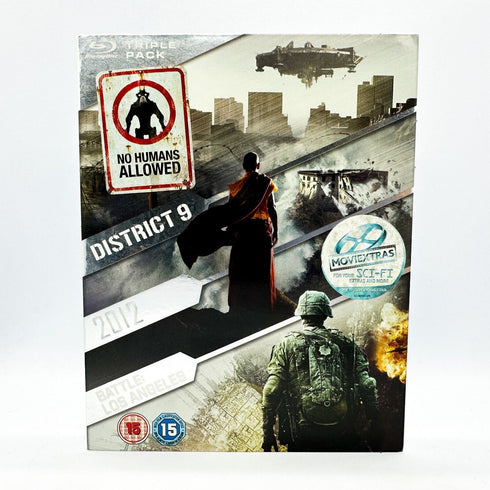 District 9 / 2012 / Battle: Los Angeles - 3 Movie Collection - Blu-Ray DVD