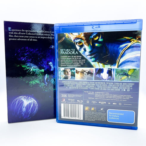 James Cameron's Avatar - Blu-Ray DVD with Slipcover