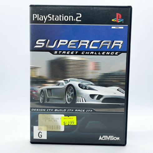 Supercar Street Challenge - PlayStation 2 / PS2 Game