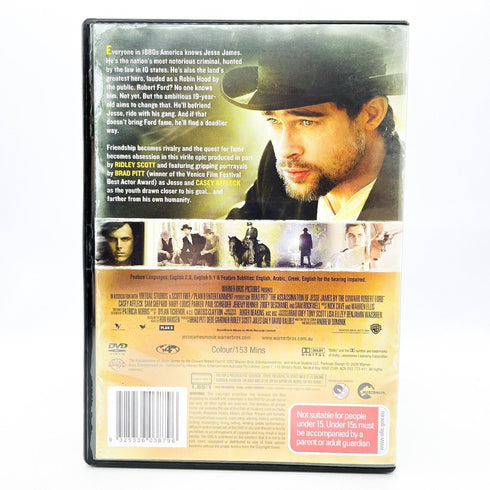 The Assassination of Jesse James DVD