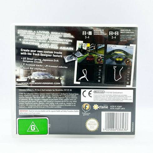 Racedriver GRID - Nintendo DS Game