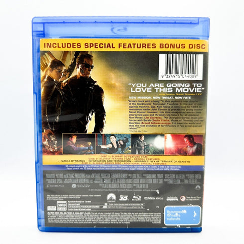 Terminator Genisys - 3D Blu-Ray DVD