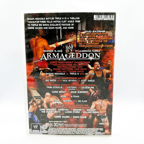 WWE Armageddon 2002 - Wrestling DVD