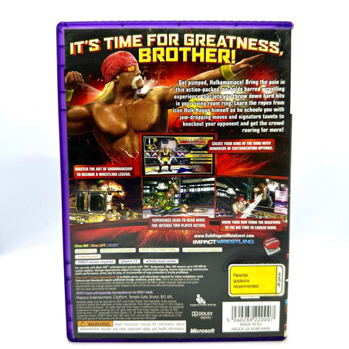 Hulk Hogan's Main Event - Xbox 360 Game