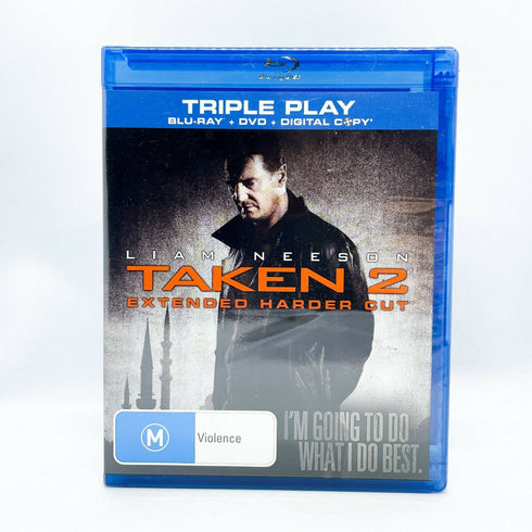 Taken 2 Extended Harder Cut Blu-Ray DVD - Brand New & Sealed