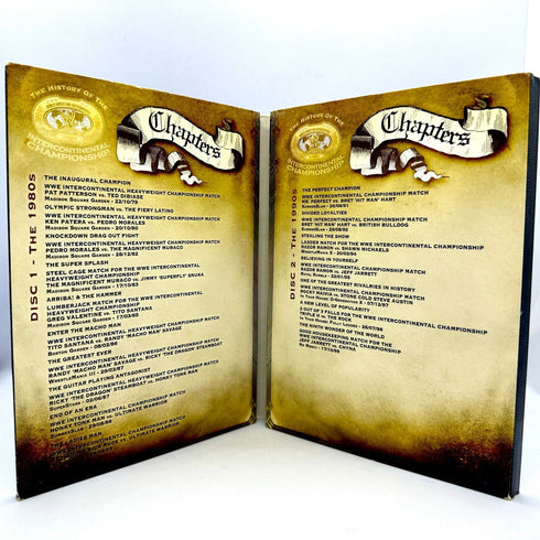 WWE The History of the Intercontinental Championship 3 Disc Set - Wrestling DVD