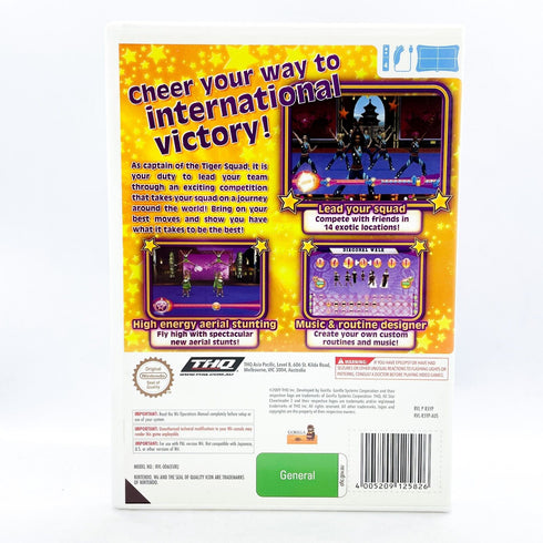 All Star Cheerleader 2 - Nintendo Wii Game