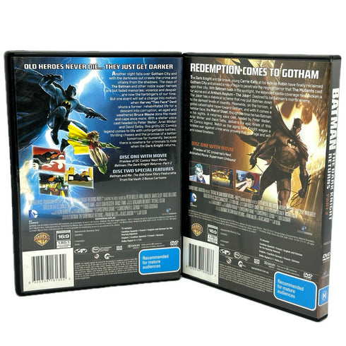 Batman: The Dark Knight Returns Part 1 & 2 - Animated DC Comics - DVD