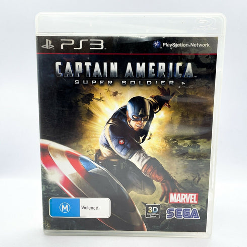 Captain America: Super Soldier (Marvel) - PlayStation 3 / PS3 Game