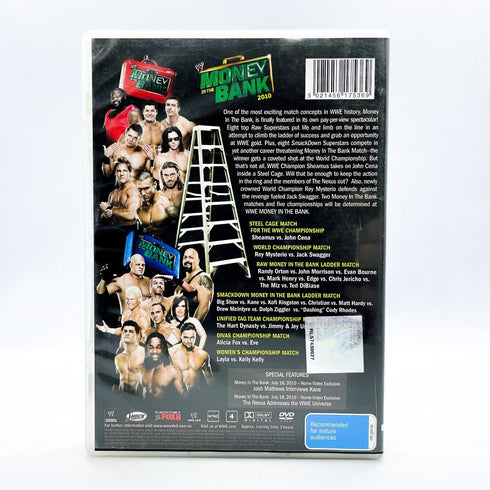 WWE Money in the Bank 2010 - Wrestling DVD