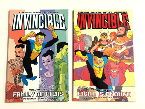 Invincible Vol 1 & Vol 2 TPB Trade Paperback Image Comics Book