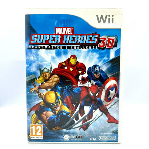 Marvel Super Heroes 3D: Grandmaster's Challenge - Nintendo Wii Game