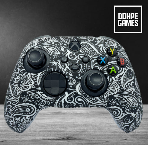 White / Black Xbox Series X & S Controller Skin