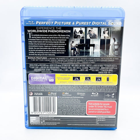 Fifty Shades of Grey - Unseen Edition - Blu-Ray DVD