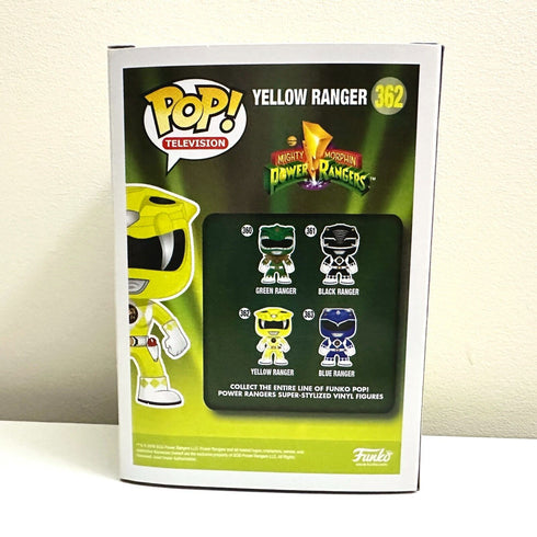 Yellow Ranger #362 Funko Pop Television Vinyl Figure Power Rangers (Boxed)