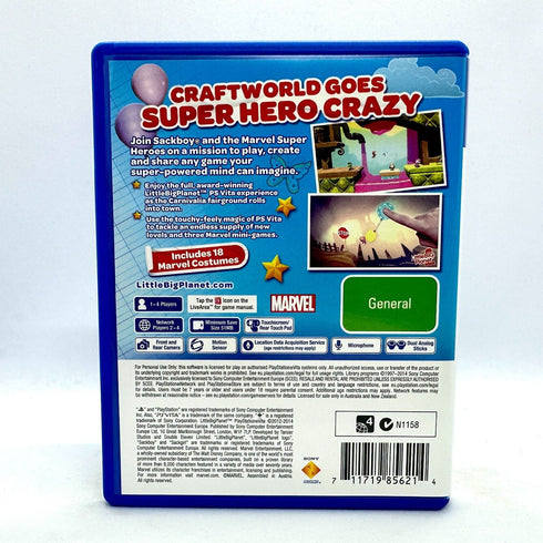 Little Big Planet: Marvel Super Hero Edition - PlayStation Vita / PS Vita Game