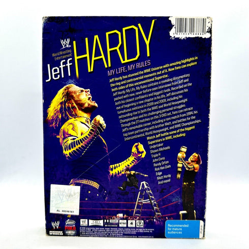 WWE Jeff Hardy: My Life My Rules - Wrestling DVD
