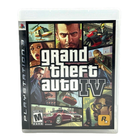 Grand Theft Auto IV (GTA 4) - PlayStation 3 / PS3 Game