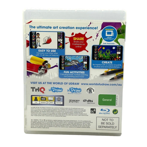 uDraw Studio Instant Artist - PlayStation 3 / PS3 Game