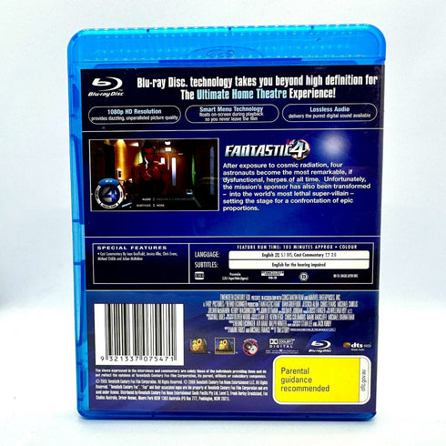 Fantastic Four (4) (Marvel) 2015 - Blu-Ray DVD
