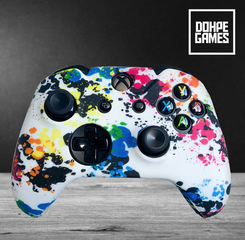 Brush Splatters Xbox One Controller Skin