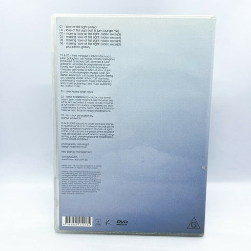 Kylie Love at First Sight DVD