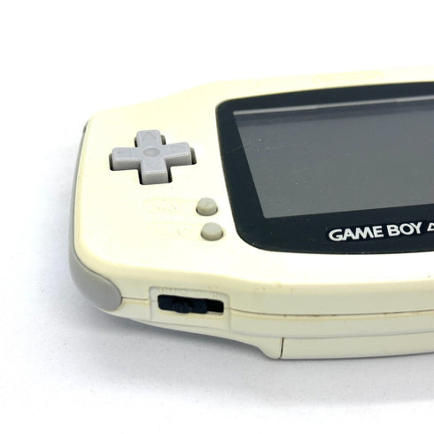 White GBA Game Boy Advance Console