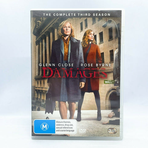 Damages Complete Third Season 3 Series Three DVD