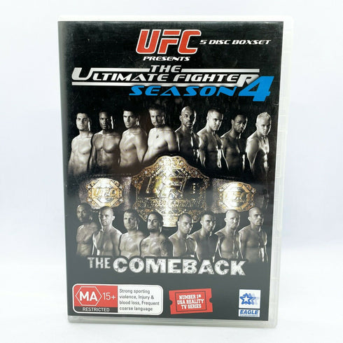 UFC The Ultimate Fighter Season 4: The Comeback 5-Disc Boxset DVD