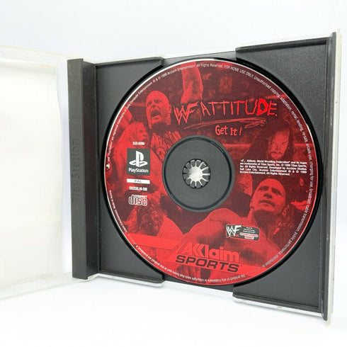 WWF Attitude - PlayStation 1 / PS1 / PSX Game WWE Wrestling