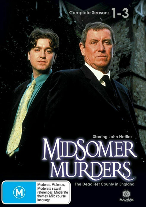 Midsomer Murders Complete Seasons 1-3 7-Disc DVD Box Set (BRAND NEW SEALED)