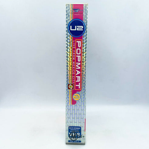 U2 VHS Video Set - ZooTV Live from Sydney, Australia and Popmart Mexico City