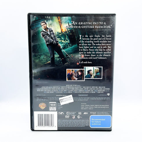 Harry Potter and the Deathly Hallows Part 2 Year Seven DVD