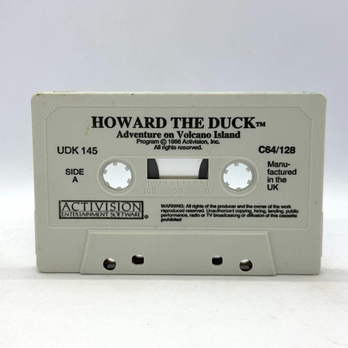 Howard the Duck (Marvel) Tape Cassette - Commodore 64/128 Game / C64 / 128
