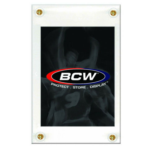 1 x BCW 4 Screw Non Recessed Card Holder