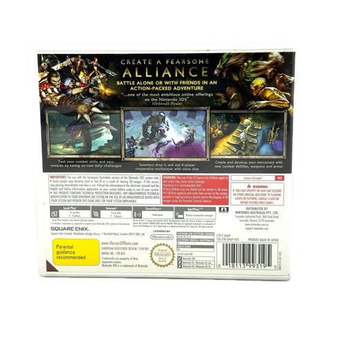 Heroes of Ruin - Nintendo 3DS Game