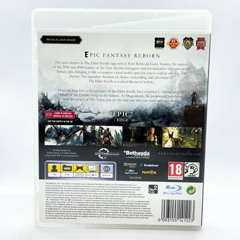 The Elder Scrolls V: Skyrim - PlayStation 3 / PS3 Game