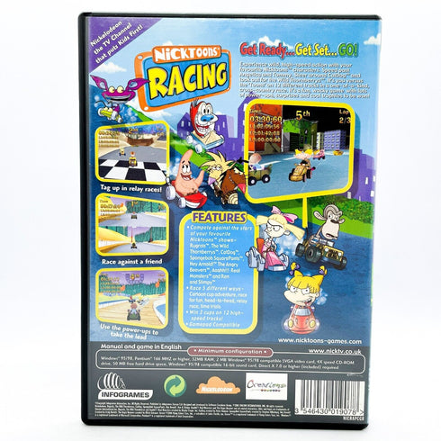 Nicktoons Racing (Nickelodeon) - PC Game CD-Rom