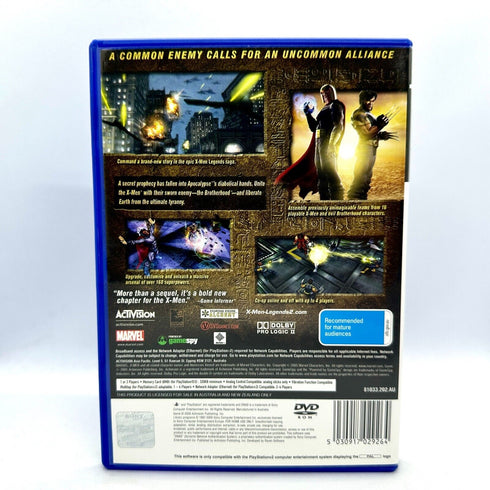 X-Men Legends II: Rise of Apocalypse (Marvel) - PlayStation 2 / PS2 Game