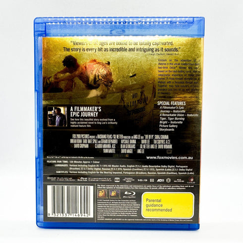 Life of Pi - Blu-Ray DVD