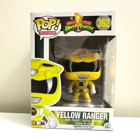 Yellow Ranger #362 Funko Pop Television Vinyl Figure Power Rangers (Boxed)