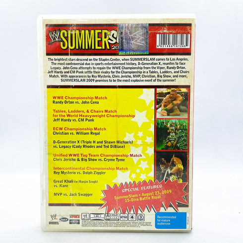 WWE SummerSlam 2009 - Wrestling DVD