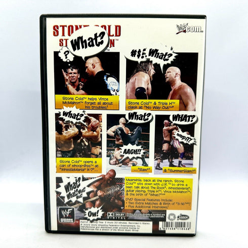 WWE / WWF - Stone Cold Steve Austin: What? - Wrestling DVD