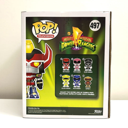 Megazord #497 Funko Pop Vinyl Power Rangers Figure (Boxed) SDCC 2017 Exclusive