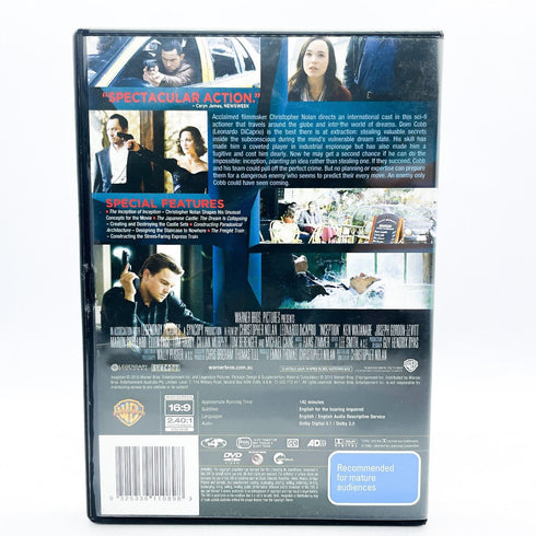 Inception (2010) DVD