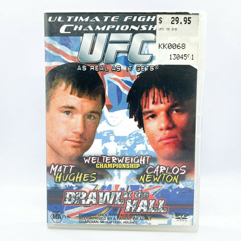 UFC 38 Brawl at the Hall DVD Matt Hughes vs Carlos Newton
