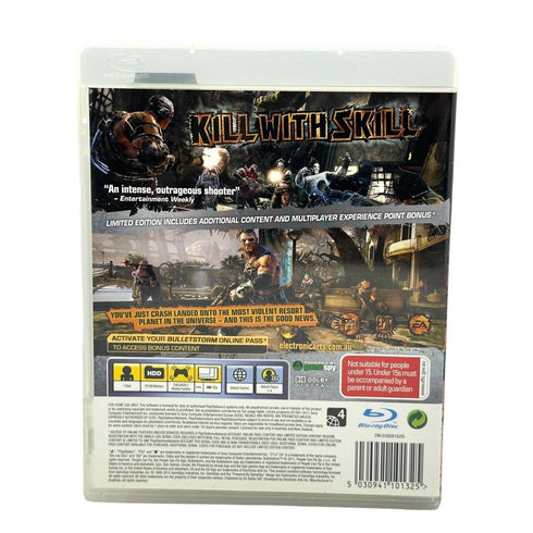 Bulletstorm Limited Edition - PlayStation 3 / PS3 Game