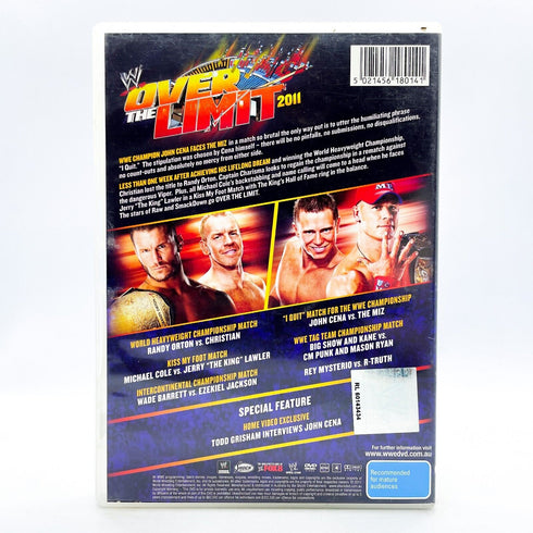 WWE Over the Limit 2011 - Wrestling DVD